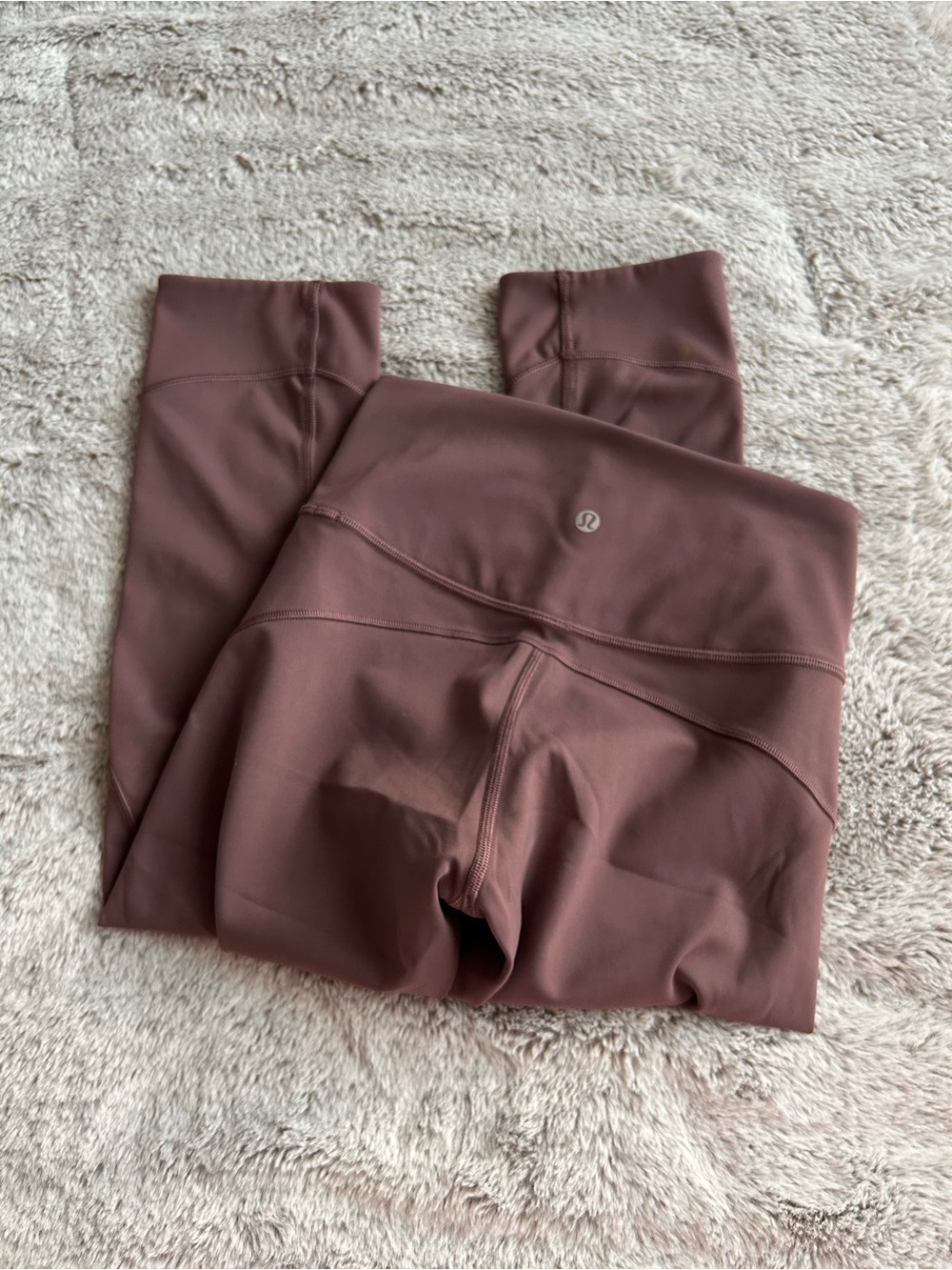 Lululemon dark Mauve High-Rise Capri